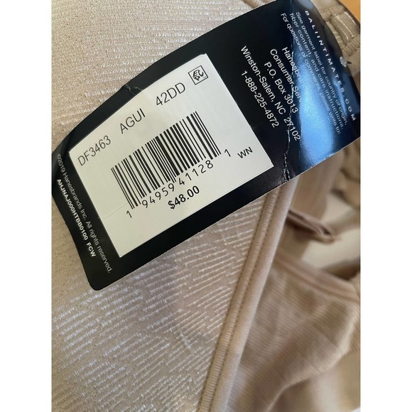 Bali Women's Comfort Revolution Wireless Full-Coverage Bra Almond 42DD DF3463 - Picture 6 of 6